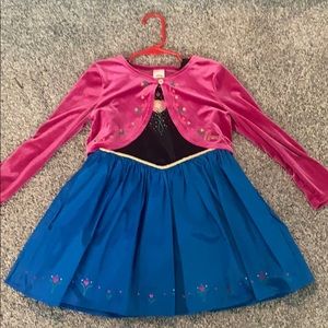 Disney Anna dress 4t